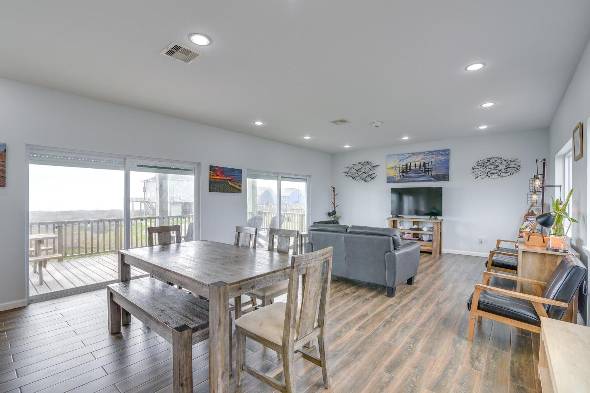 Ocean-View Surfside Home With Boardwalk To Beach! Серфсайд-Бич Экстерьер фото