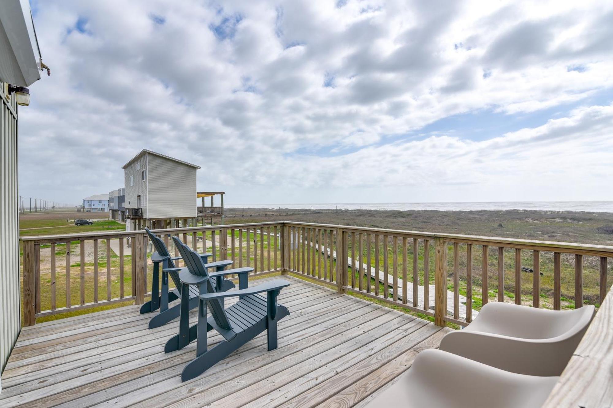 Ocean-View Surfside Home With Boardwalk To Beach! Серфсайд-Бич Экстерьер фото